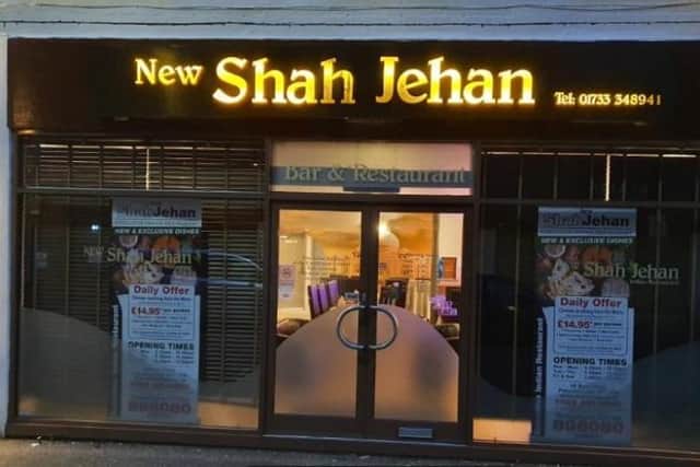 Shah Jehan is an Indian restaurant in Park Road, Peterborough