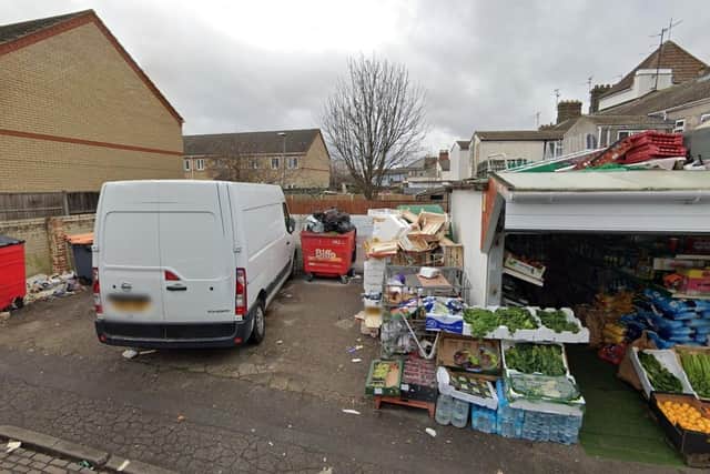 The site in Russell Street.