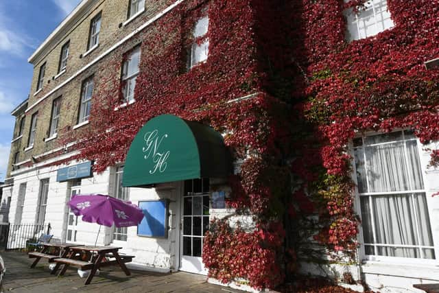 The Great Northern Hotel.