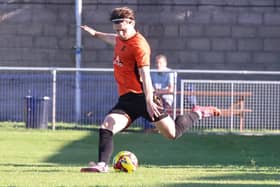 Connor Wood in action for Peterborough Sports. Photo Darren Wiles