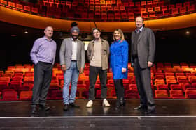 ​Mark Farley,  Jag Singh,   Mark Ben Lyon- Ross and Natalie Phillips with Paul Jepson, Landmark Theatres Ltd CEO & Creative Director