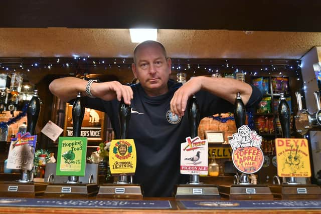 Andy Simmonds, landlord of the The Ploughman in Werrington, says the pub's closure is "devastating."