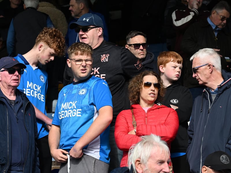 Posh v Burton fans gallery