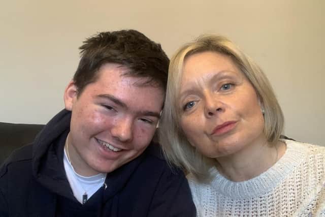 Luci Griffin is now a full-time carer for her 13-year-old son, Alfie, who has severe epilepsy which cannot be treated with conventional pharmaceutical medicines.