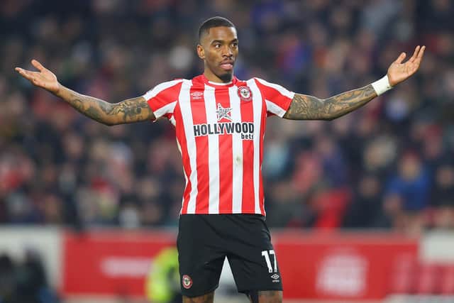 Ivan Toney. Photo: Catherine Ivill/Getty Images,