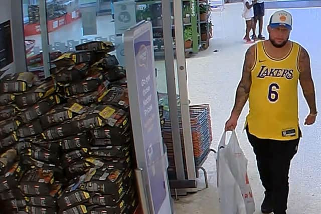 Dean Mathews CCTV footage.