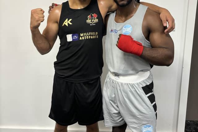 Ismael Arif (left)