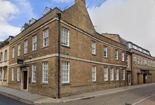 The historic building in Priestgate