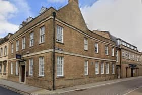 The historic building in Priestgate