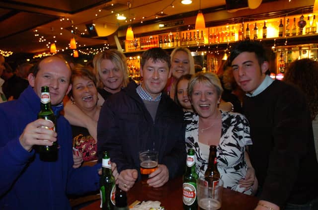 Christmas drinks in December 2007 at The College Arms in Peterborough