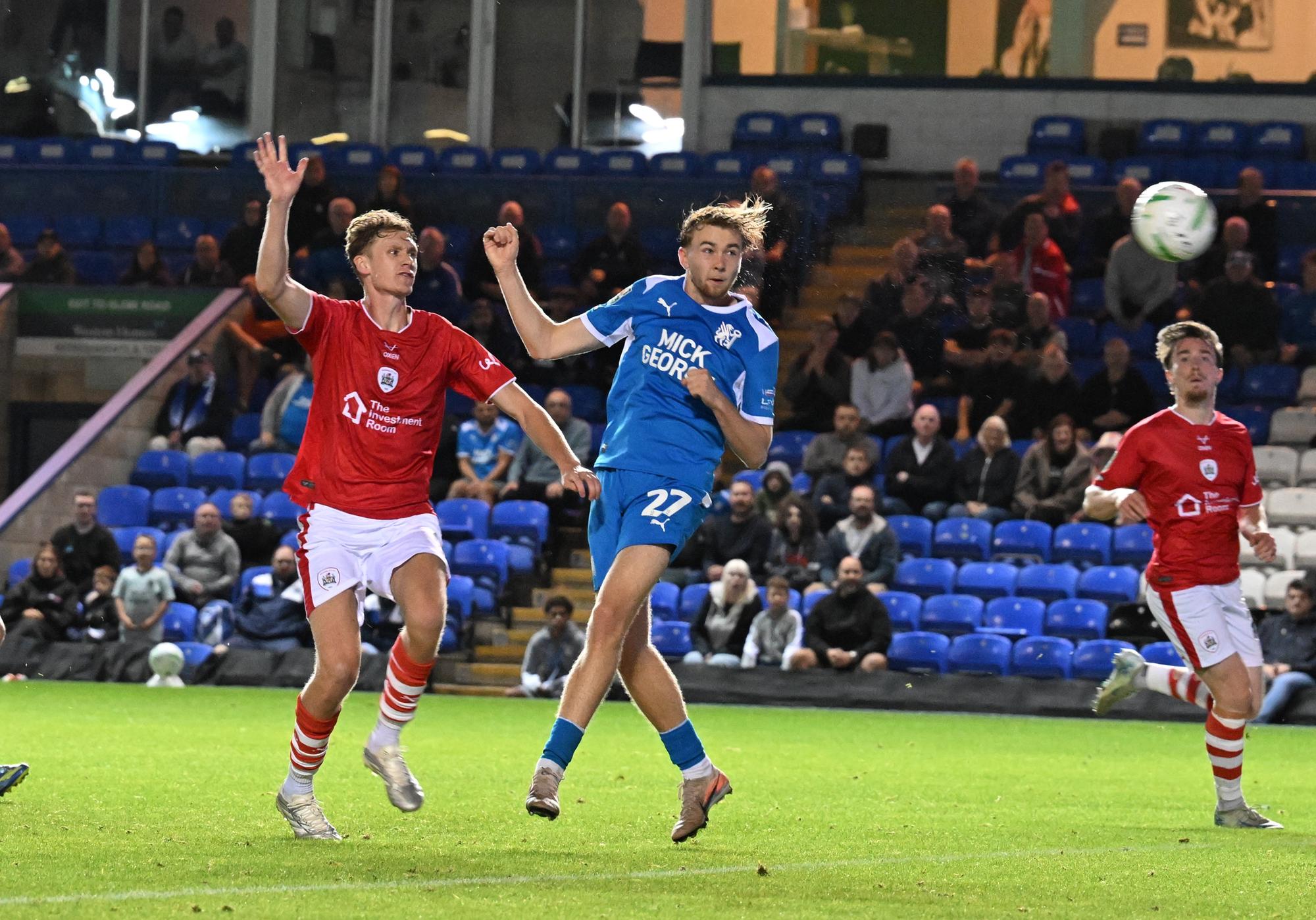 Peterborough United boss hailed his heroic players after Carabao Cup ...
