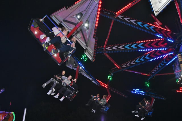 Residents have been enjoying rides and games at the fair
