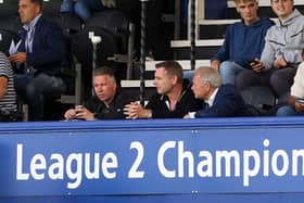 Darren Ferguson and Darragh MacAnthony are both relaxed at the prospect of the upcoming final week of the transfer window, Ferguson has insisted. Photo: Joe Dent.