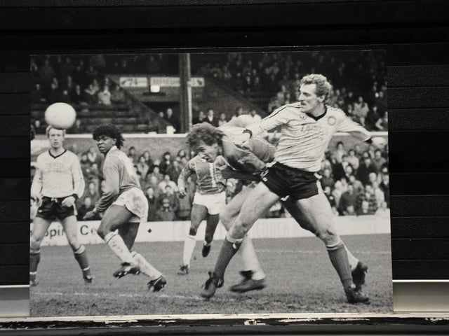 Posh recorded their biggest Football League win over Cobblers in a 1984 Division Four game at London Road. Alan Waddle (2, pictured), Errington Kelly (2), Jimmy Holmes and Paddy Rayment scored the goals in a 6-0 hammering.