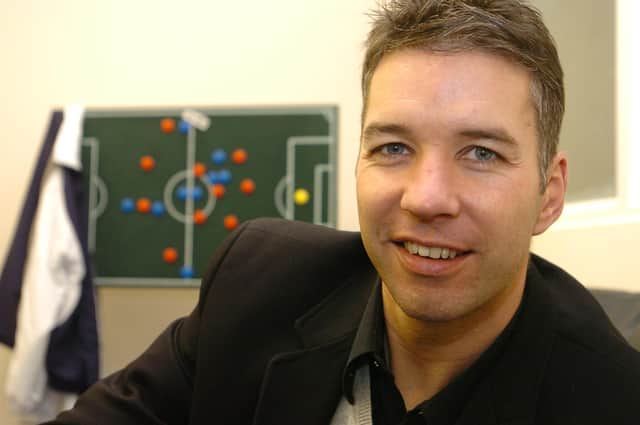 Posh boss Darren Ferguson the day after his appointment in January, 2007.