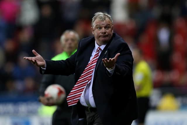 Steve Evans at the Rotherham v Reading game last weekend. (Photo by Jan Kruger/Getty Images)