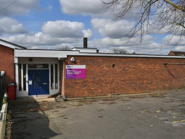St George's Community Hydrotherapy Pool, at Dogsthorpe, has been recommended for closure (image: David Lowndes)