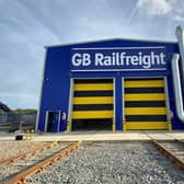 The new £5.75 million GBRailfreight maintenance hub at Peterborough