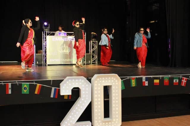 Bollywood dancers provided plenty of energy and colour at PARCA's 20th anniversary bash last week.