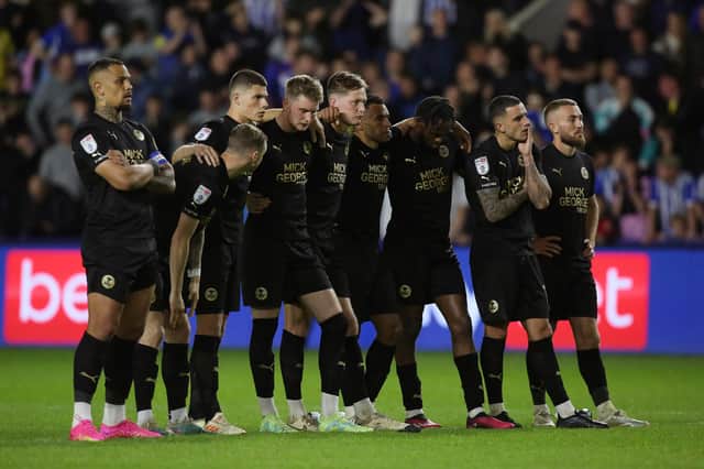 Peterborough United's 2022/23 season ended in heartbreak in the League One play-off semi-finals. Photo: Joe Dent.