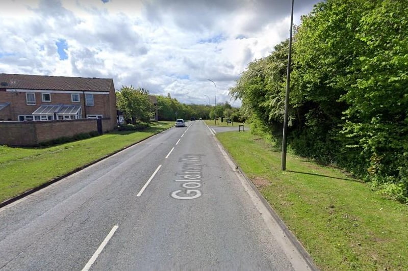 Mobile speed camera van location