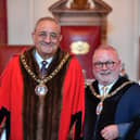 Mayor of Peterborough Marco Cereste and Deputy Mayor Cllr Wayne Fitzgerald.