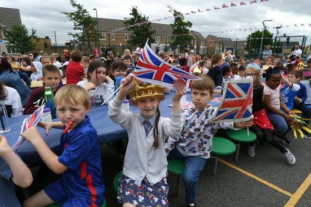 Jubilee celebrations at St Michael's C of E  primary school, Cardea