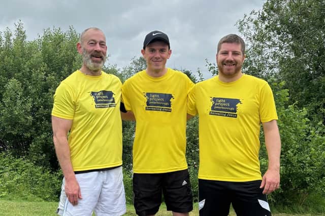 Some of the charity's staff who have already signed up, pictured training at the Ferry Meadows’ 5km Park Run.