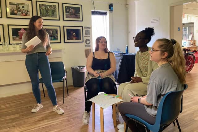 A previous Young Creatives workshop