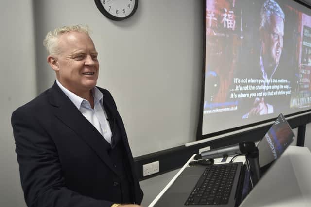 Peterborough business mentor and self-made millionaire Mike Greene