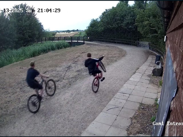 Police want to speak to this group of people about the arson attack at Flag Fen that saw a Round House destroyed at just before 10pm on 13 July. Anyone with any information about the arson, or who recognises anyone pictured, is urged to contact police on their website quoting crime reference 35/52237/25, or by calling 101