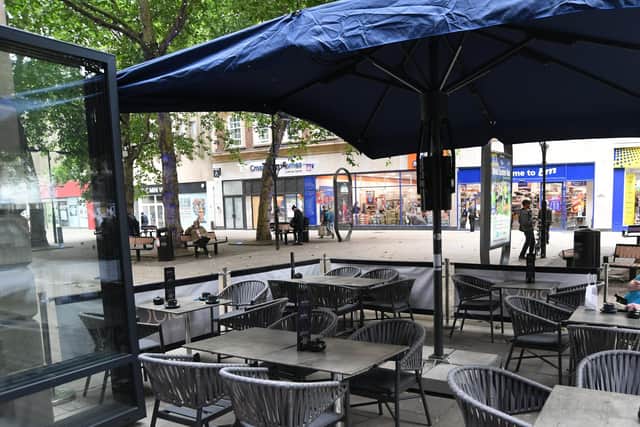 The Bijou bar in Bridge Street, Peterborough