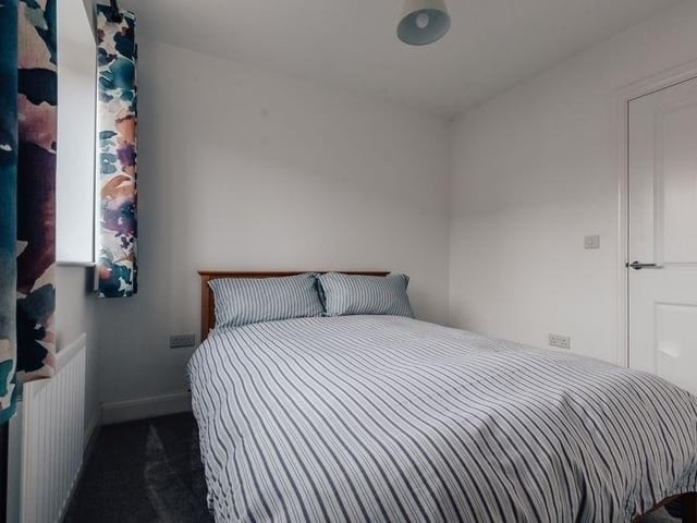 One of the bedrooms