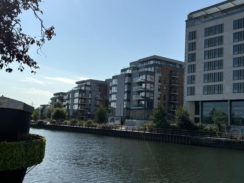 Building work is still underway on Peterborough's Hilton Garden Inn at Fletton Quays