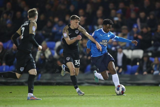 Was the standout performer on a disappointing night at Fleetwood. Most of Posh's bright play came through him on the left. He admitted to mistakes for the goal and some of his crosses but that was his first start since August. Given a run in the team, he should only improve and become more consistent.