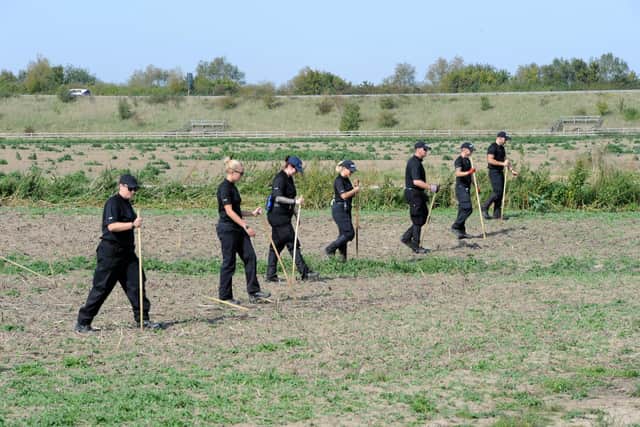 Police searching countryside around Peterborough for Bernadette