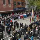  Remembrance Sunday parade and wreath laying at the City War Memorial