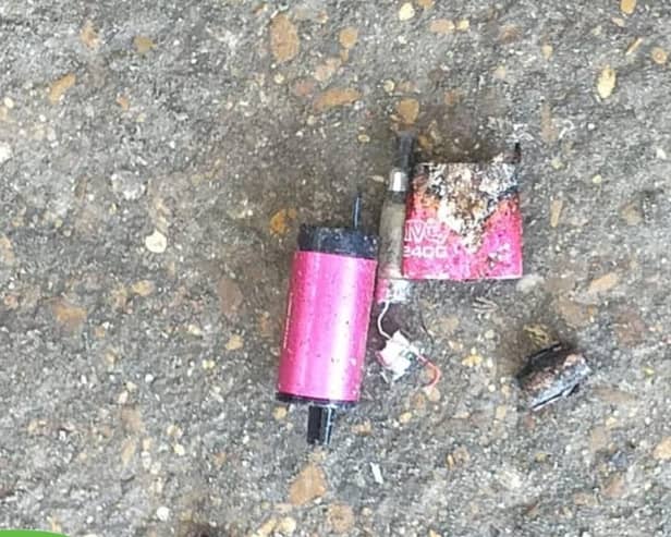 Peterborough City Council says the fire was caused by a disposable vape