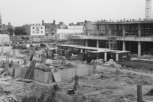 Queensgate under construction