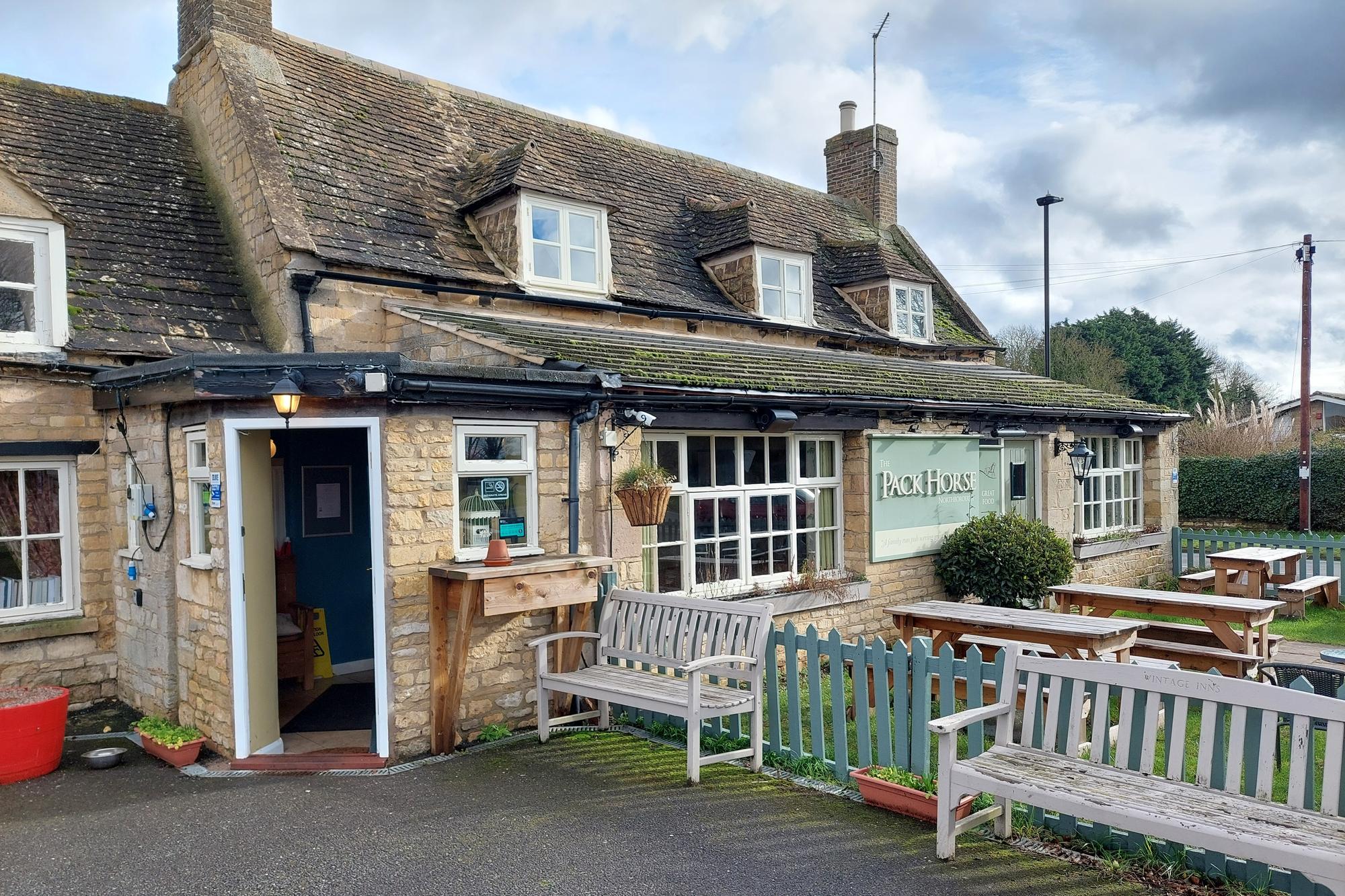 Brad Barnes lunches at The Pack Horse in Northborough