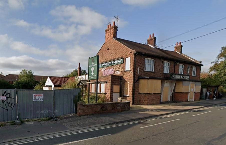 The old Wheatsheaf pub