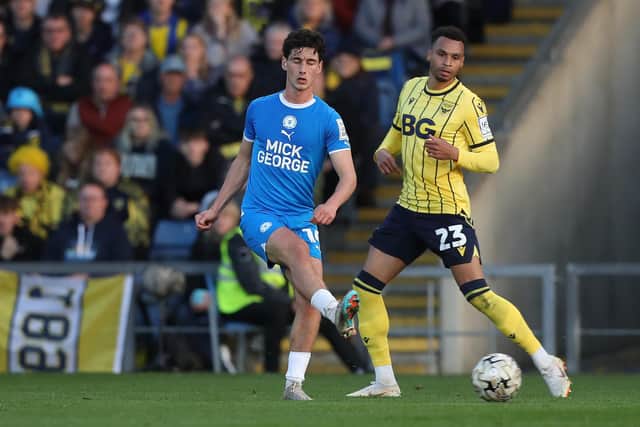 Man of the match Joel Randall in action at Oxford. Photo: Joe Dent/theposh.com