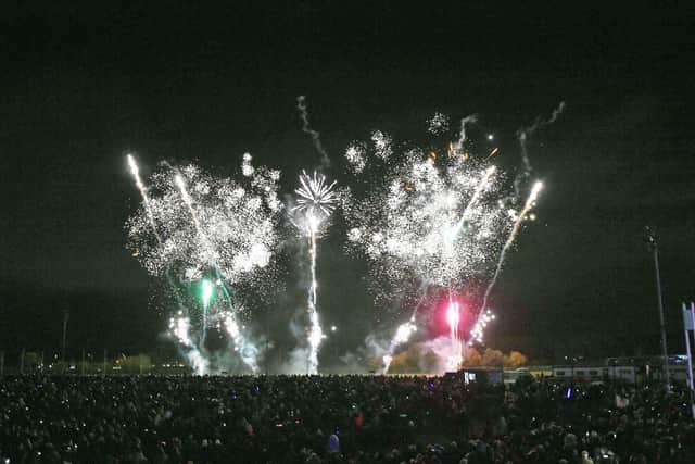 Firework Fantasia is on Saturday
