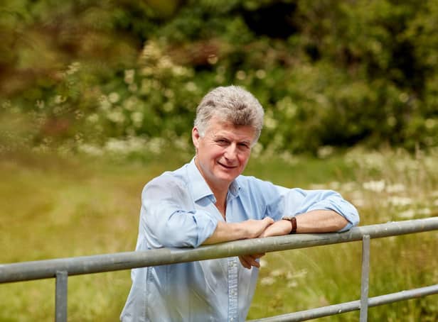 Pev Manners, managing director of Belvoir Fruit Farms who is seeking volunteers to help pick the elderflowers that are crucial to the firm's signature soft drink.