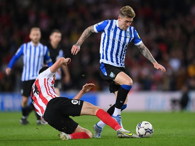Josh Windass is one of four Sheffield Wednesday in the side. Windass spent two seasons at Glasgow Rangers before moving to Wigan.