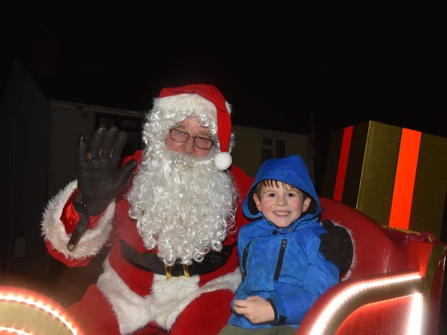 Eye Santa's sleigh 2022