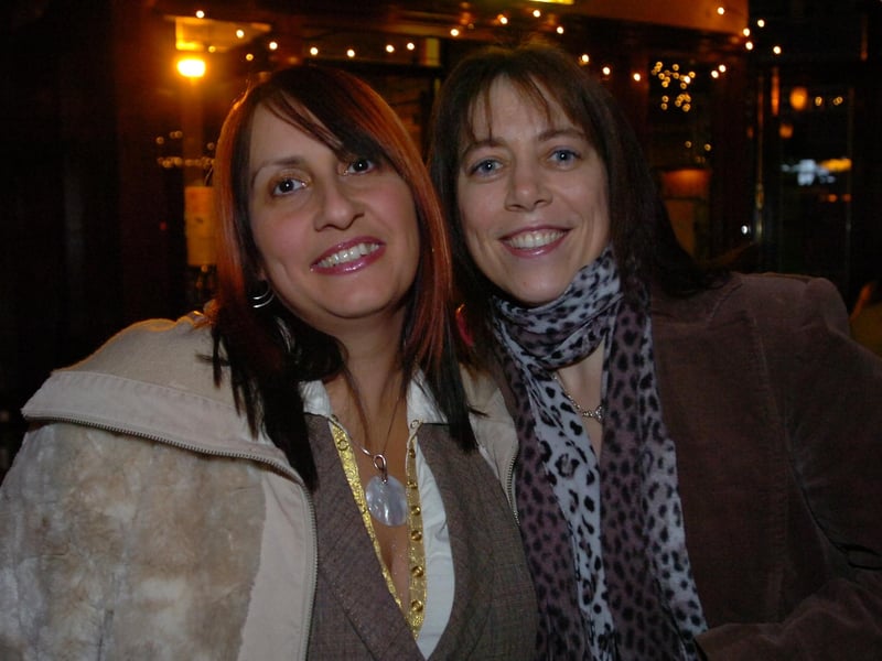 Christmas drinks in December 2007 at The College Arms in Peterborough
