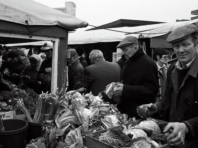 Back in the day when bits and pieces for that night's tea were bought fresh from the market