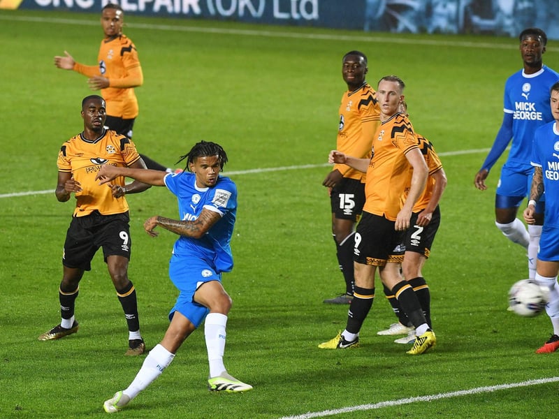 A competitive cup tie would be a good test for a Manchester City loanee. Posh need to get him used to the tempo and physicality of men's football.
