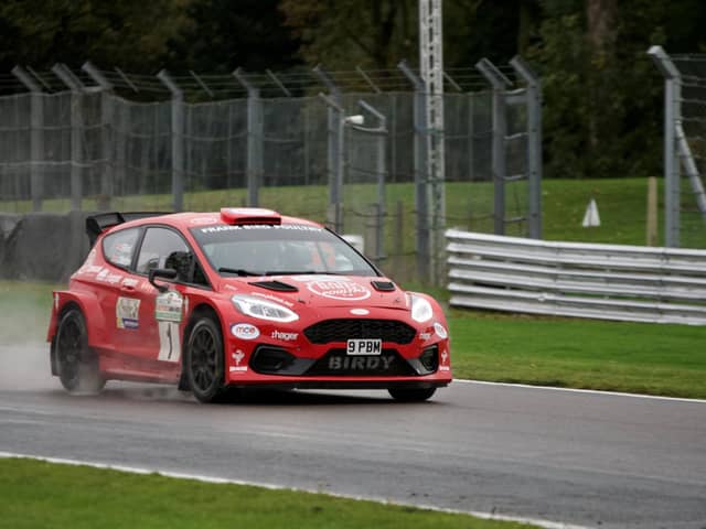Frank Bird in action at Oulton Park. Pic by Andy Ellis Photography.